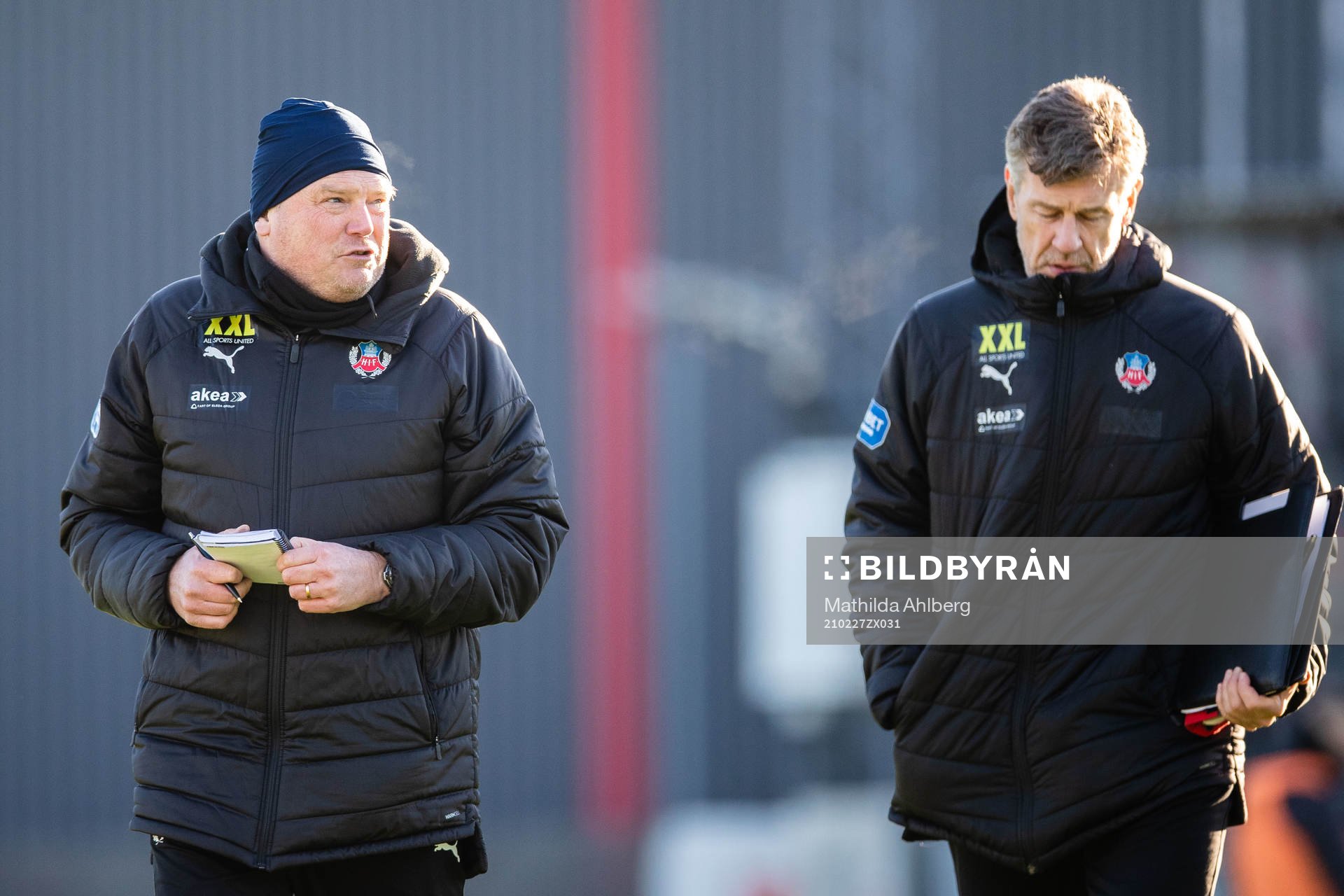 Helsingborgs tränare Jörgen Lennartsson och