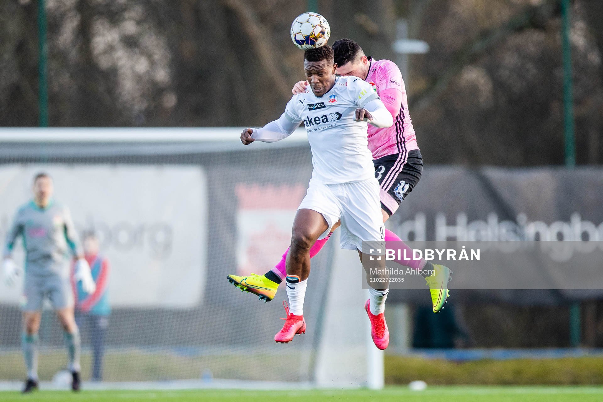 Helsingborgs Alhaji Gero nickar