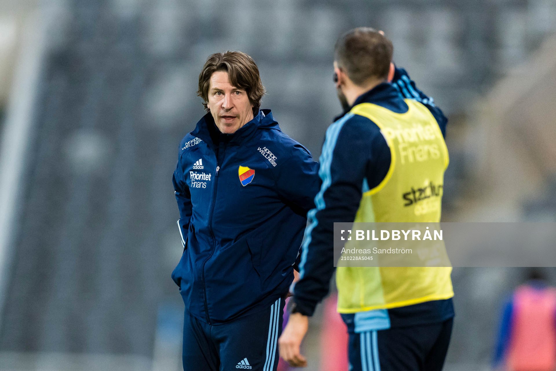 Djurgårdens tränare Thomas Lagerlöf