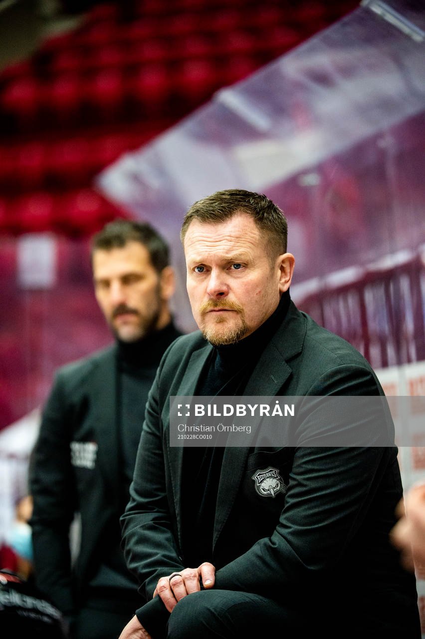 Malmö Redhawks tränare Joakim Fagervall