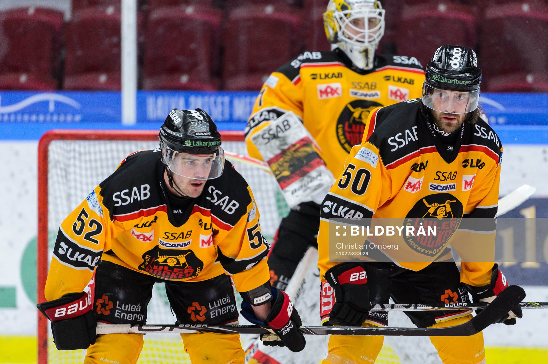 Luleås Karl Fabricius och Daniel Sondell