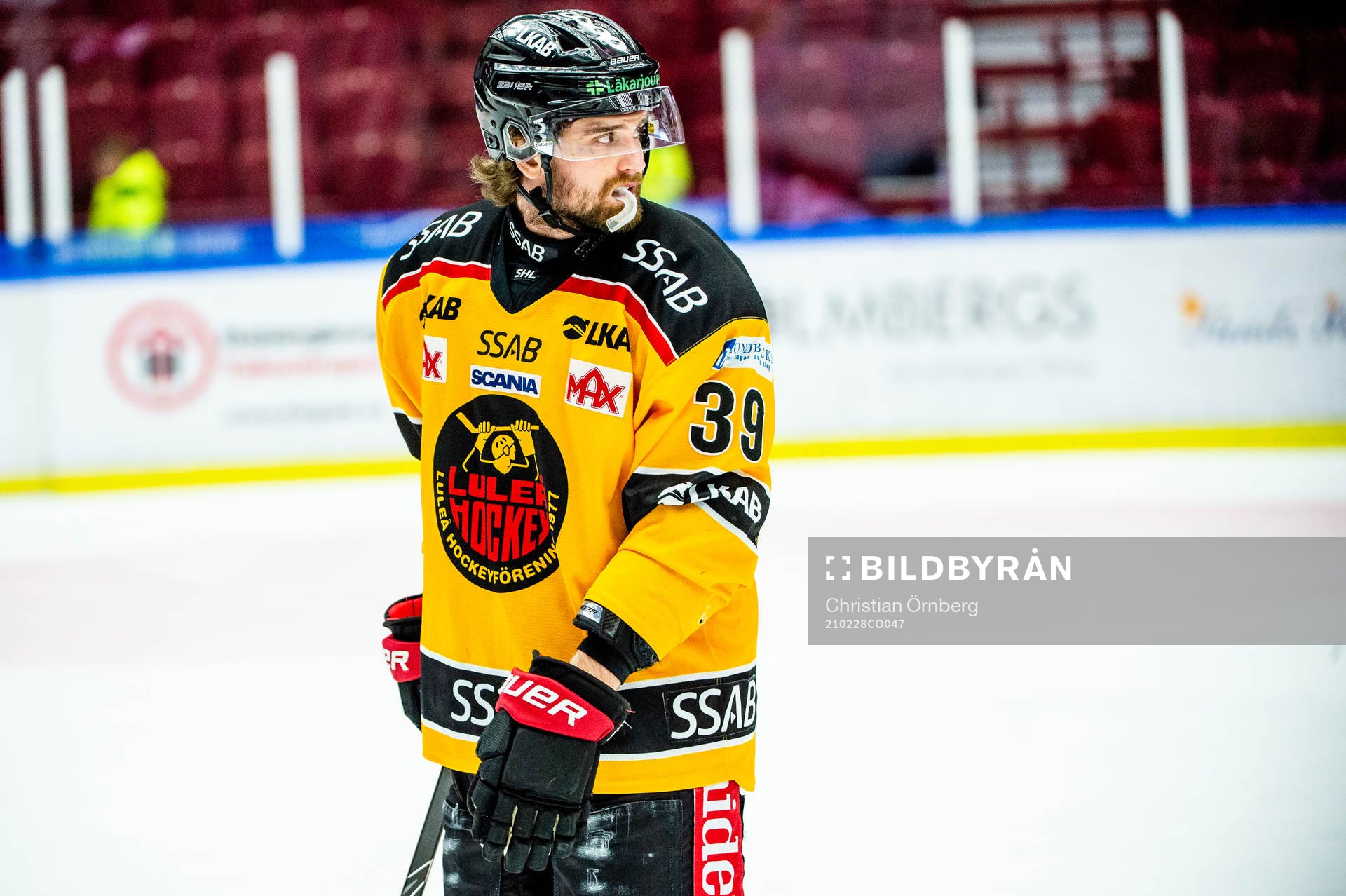 Luleås Pontus Själin deppar
