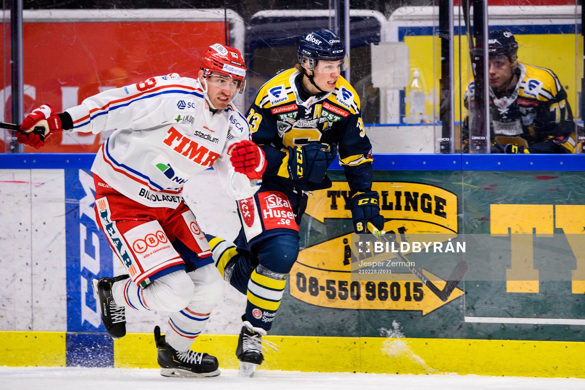 Timrås Jacob Olofsson och Södertäljes Måns Lindbäck