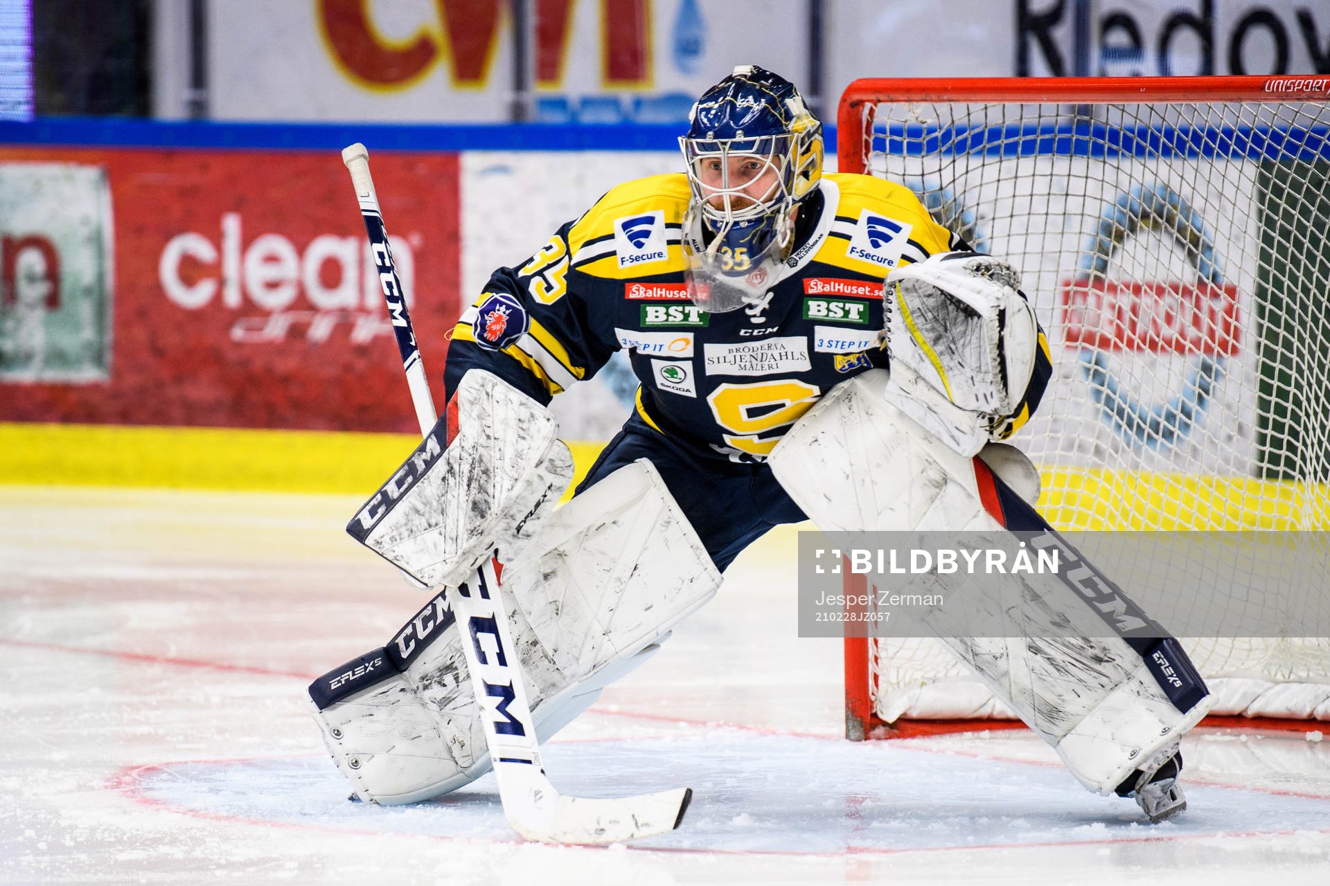 Södertäljes målvakt Jussi Rynnäs
