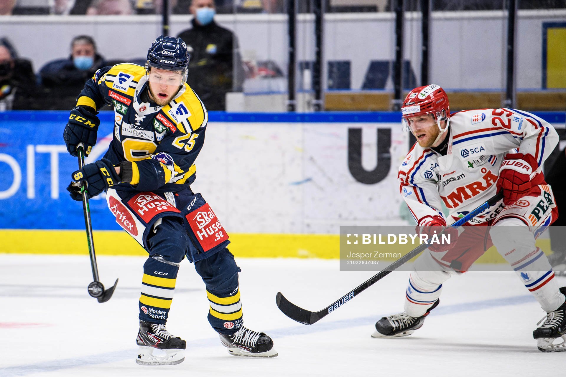 Södertäljes Christopher Bengtsson och Timrås Morten