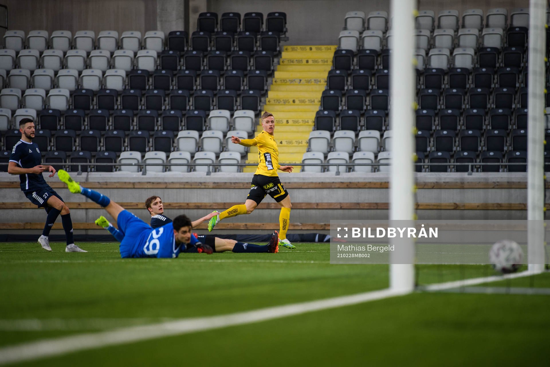 Elfsborgs Jeppe Møldrup Okkels gör 0-1