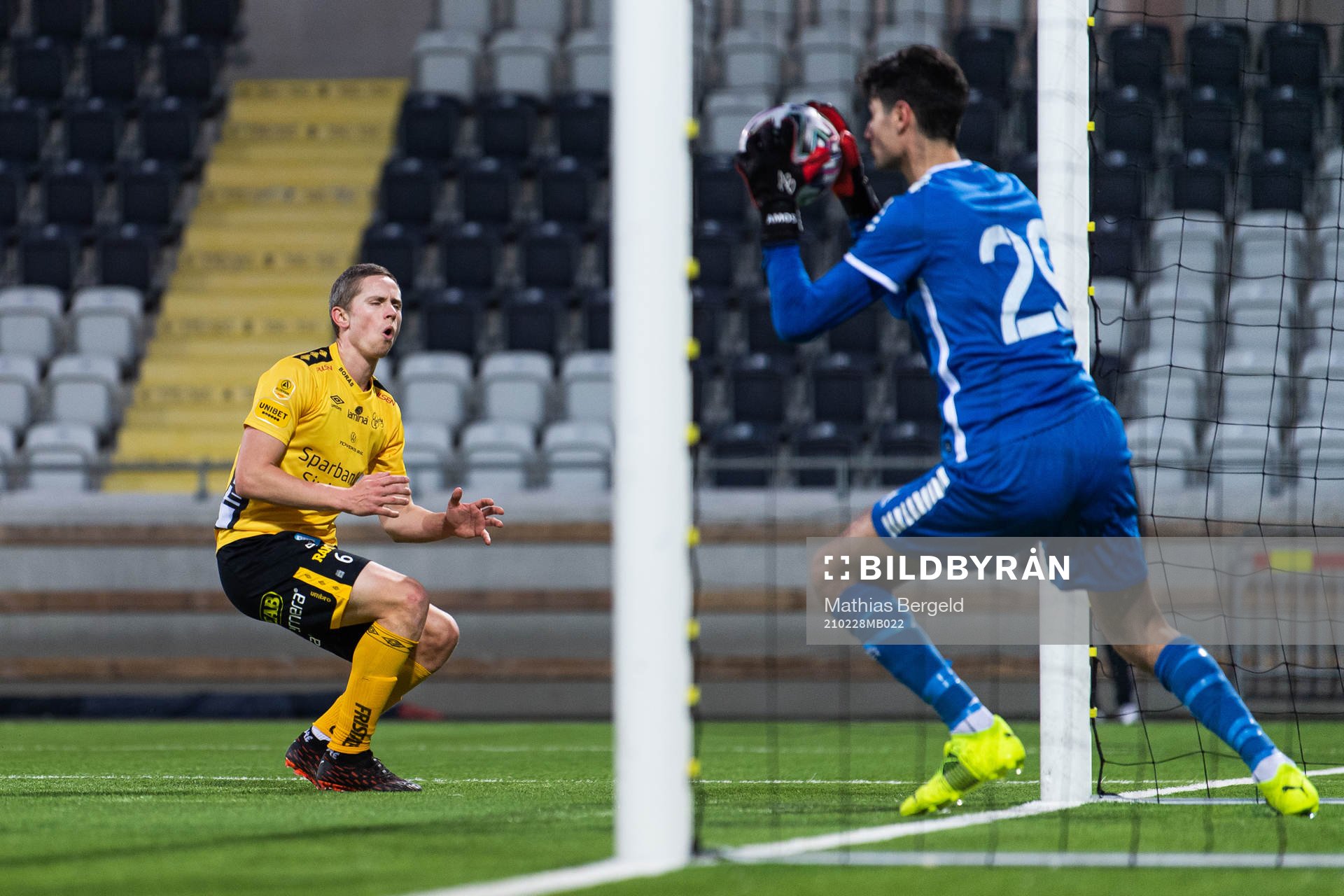 Elfsborgs André Rømer reagerar