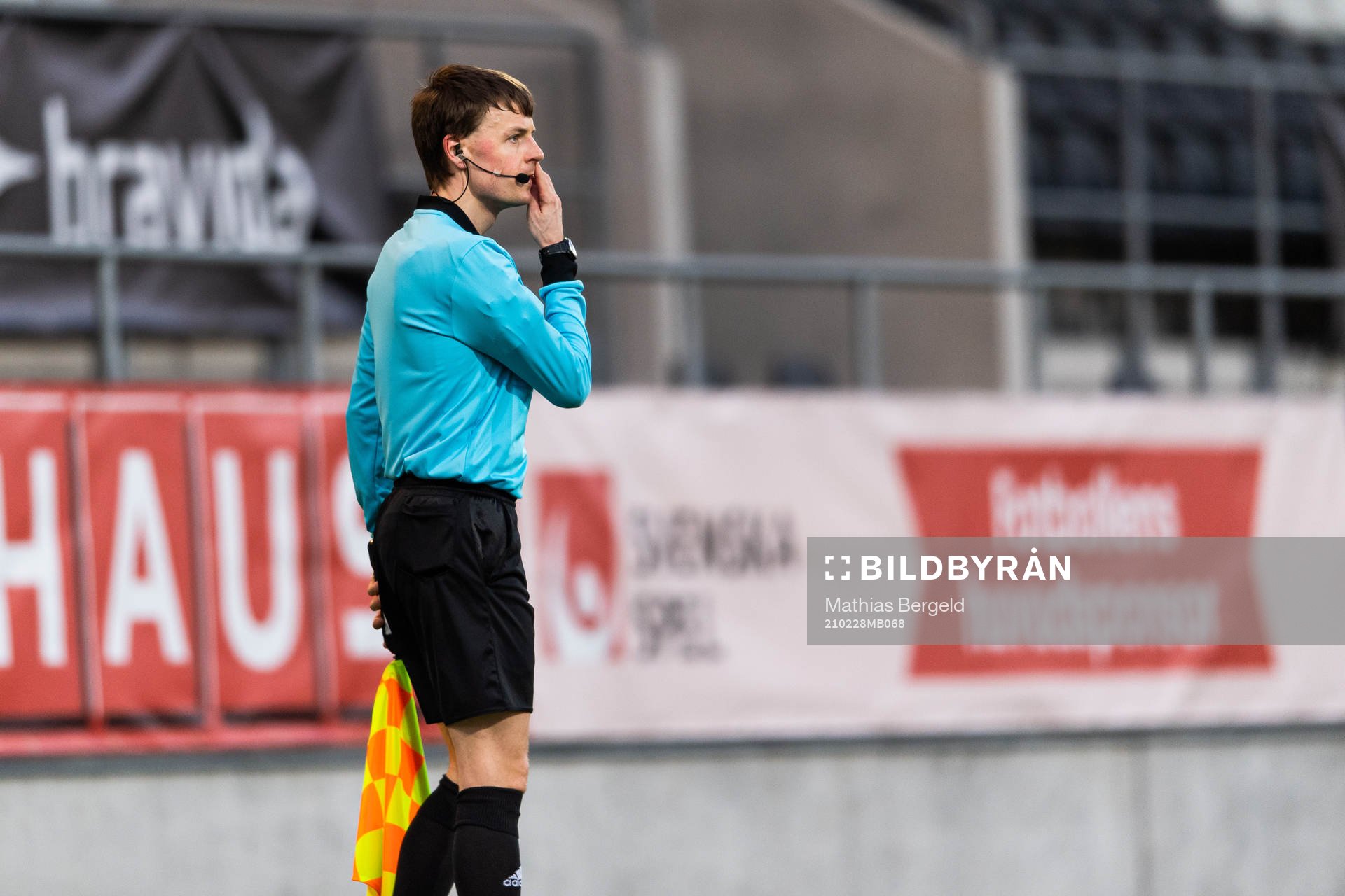 Assisterande domare Viktor Sundberg