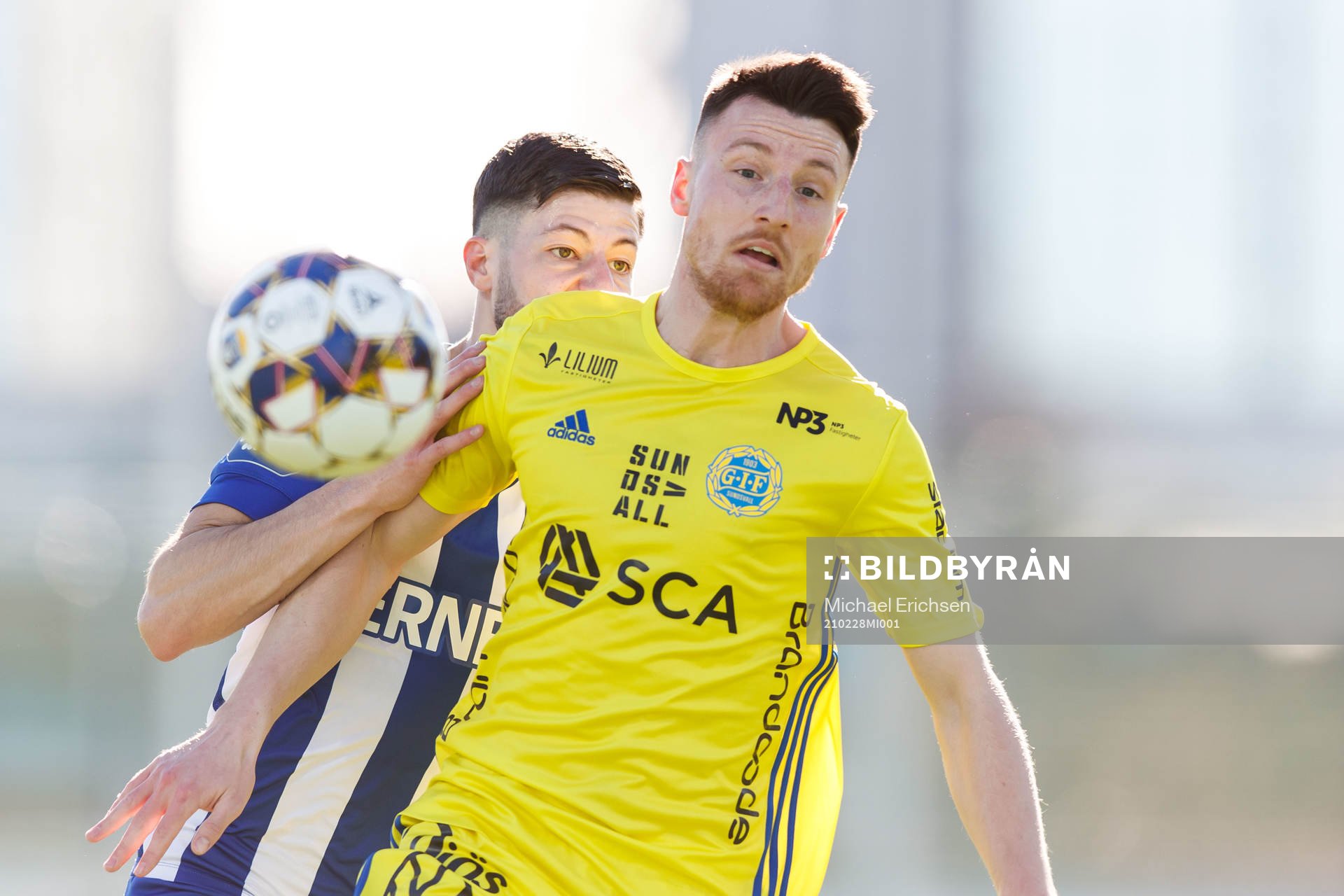 IFK Göteborg Kevin Yakob och Sundsvalls Alexander Blomqvist