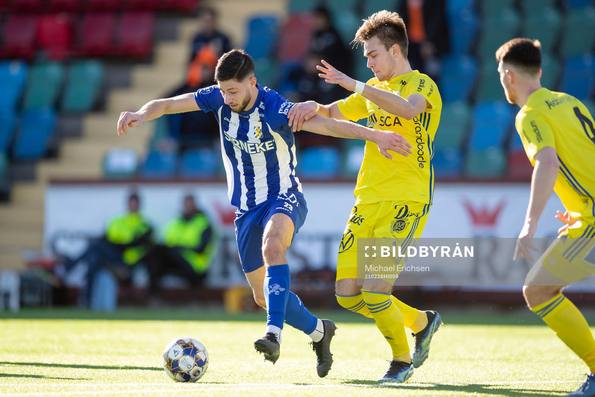 IFK Göteborg Kevin Yakob och Sundsvalls Anton Eriksson