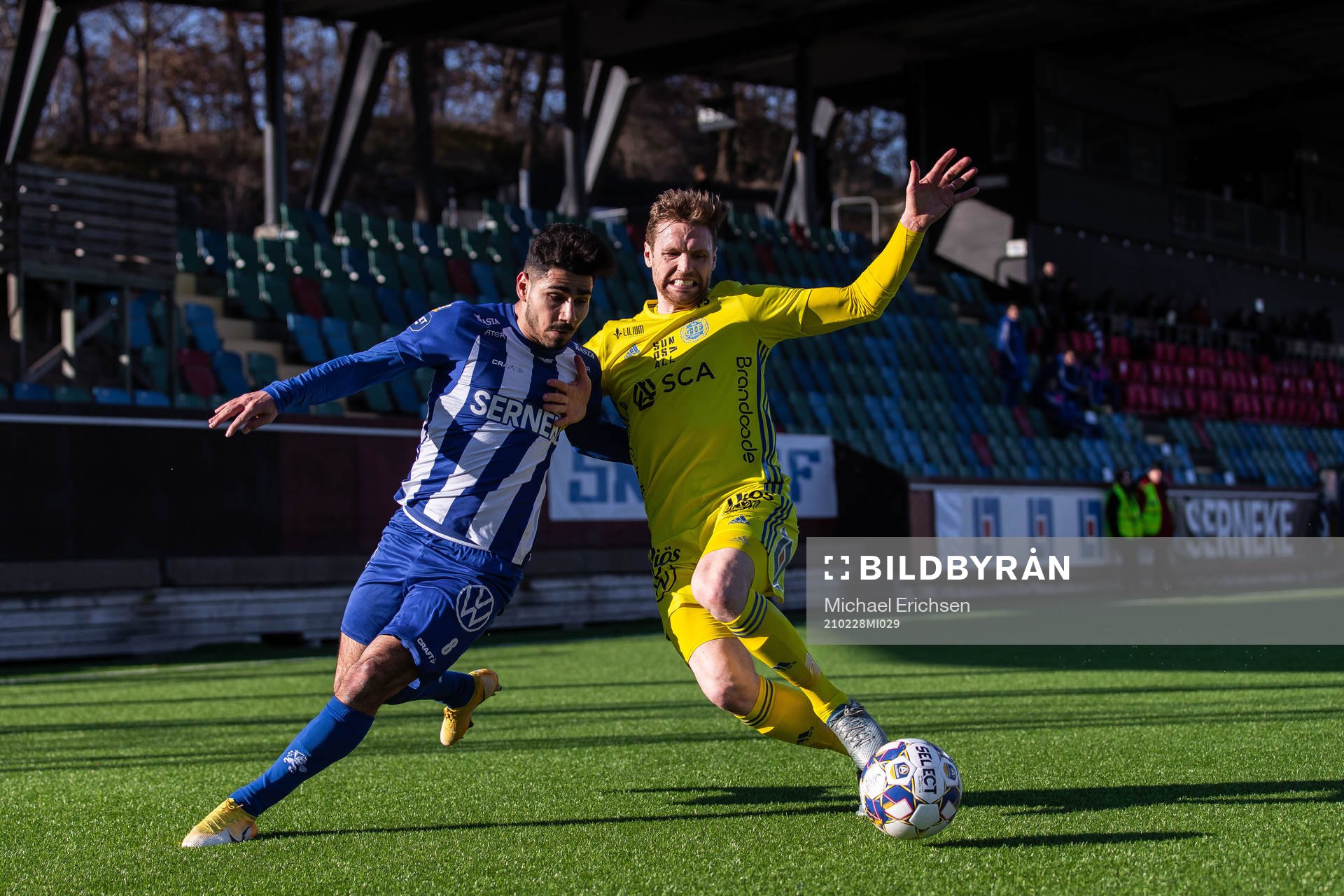 IFK Göteborg Hosam Aiesh och Sundsvalls David Myrestam