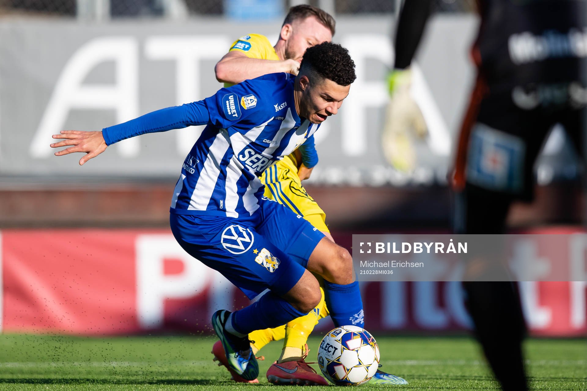 IFK Göteborg Alexander Jallow och Sundsvalls Robert