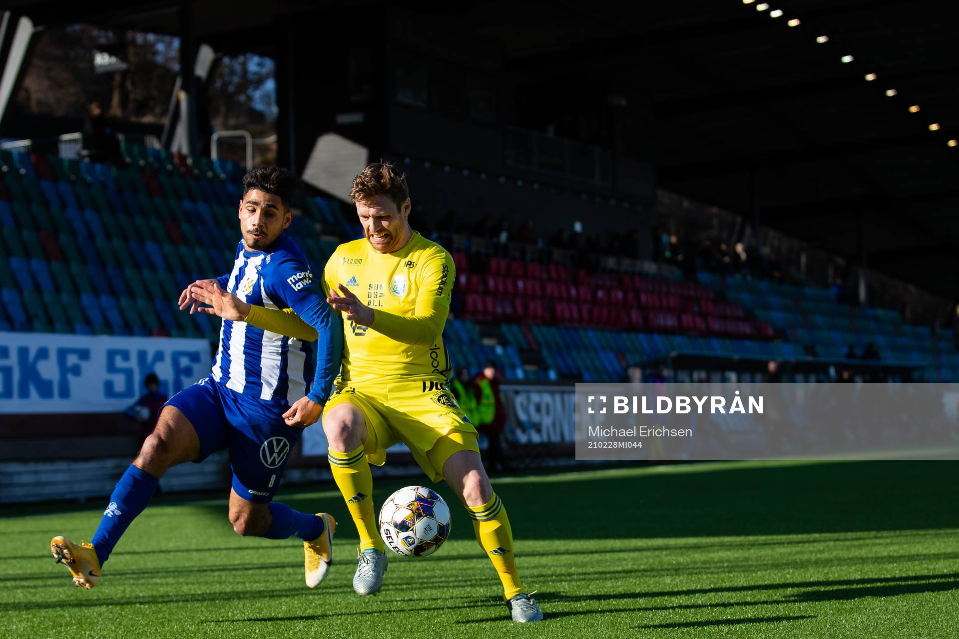 IFK Göteborgs Hosam Aiesh och Sundsvalls David Myrestam