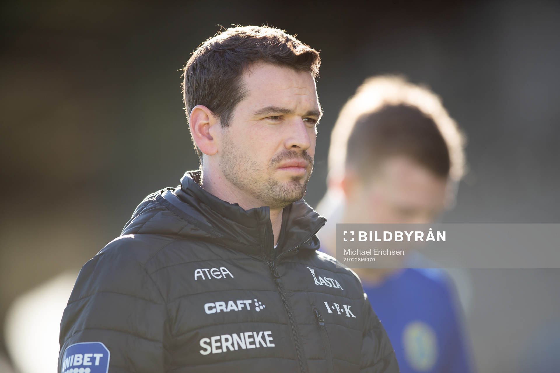 IFK Göteborgs assisterande tränare Ferran Sibila innan