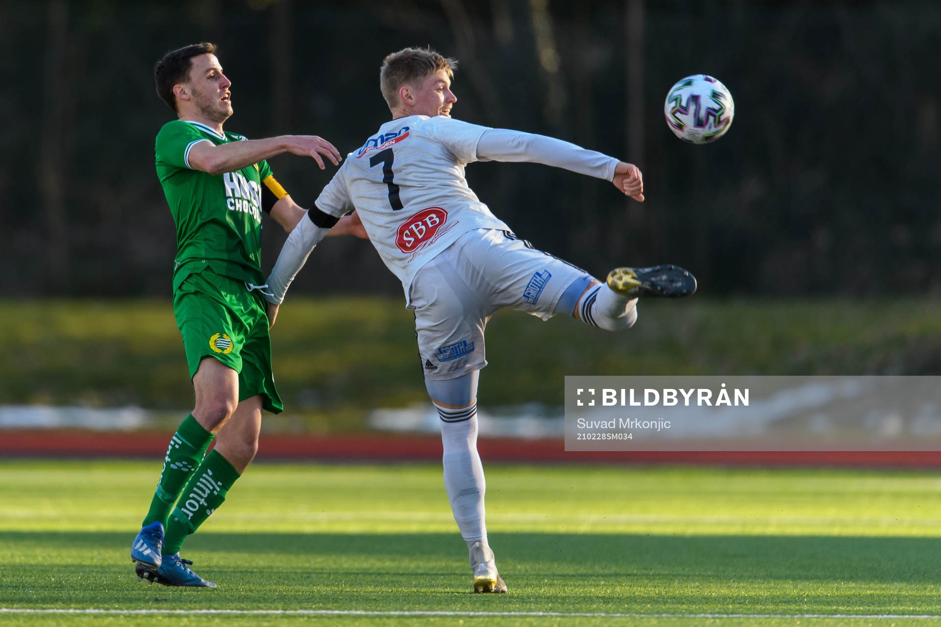 Hammarbys Jeppe Andersen och Oskarshamns Anton Agebjörn