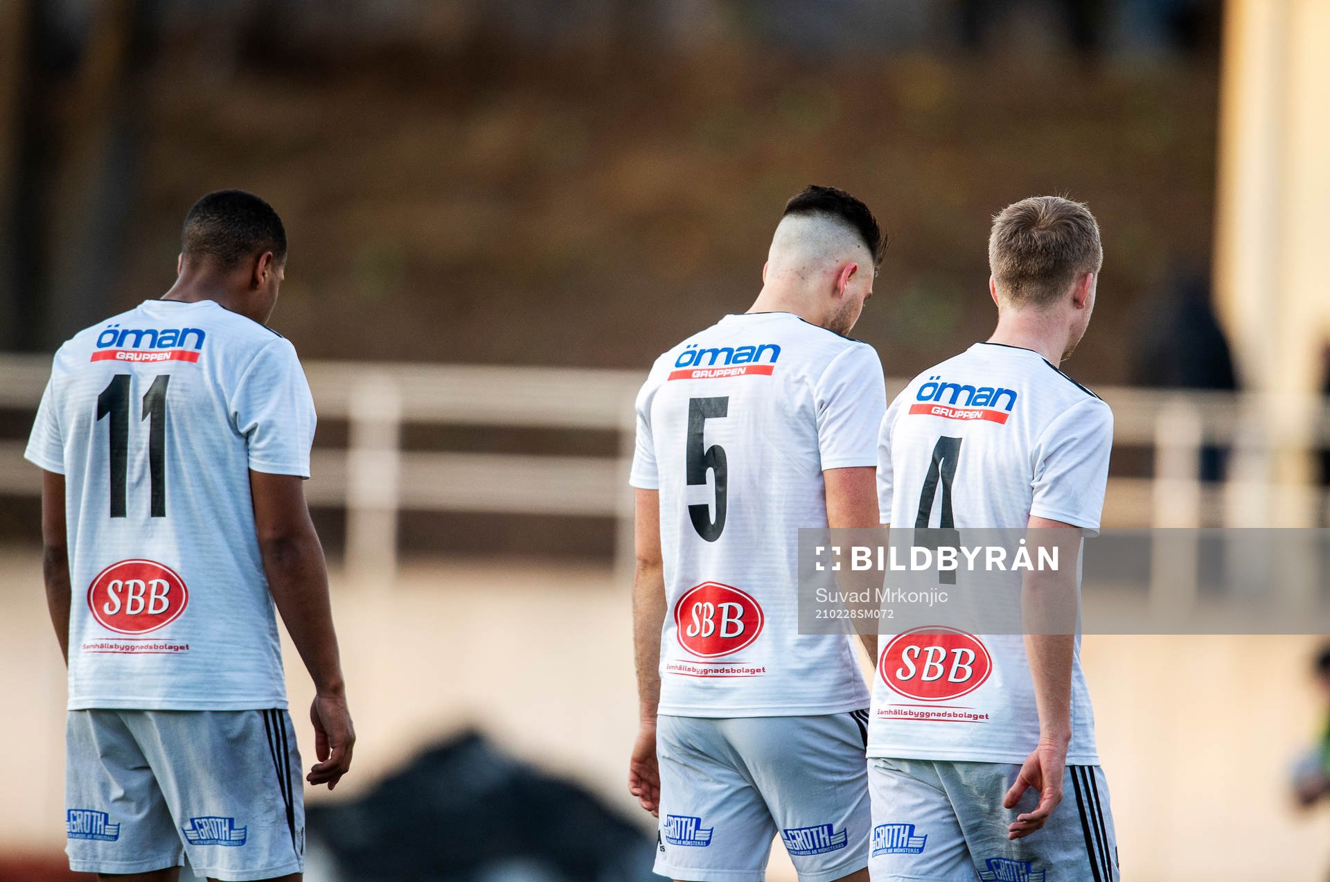 Oskarshamns Zakaria Sawo, Luka Dobrijevic och Malte Persson