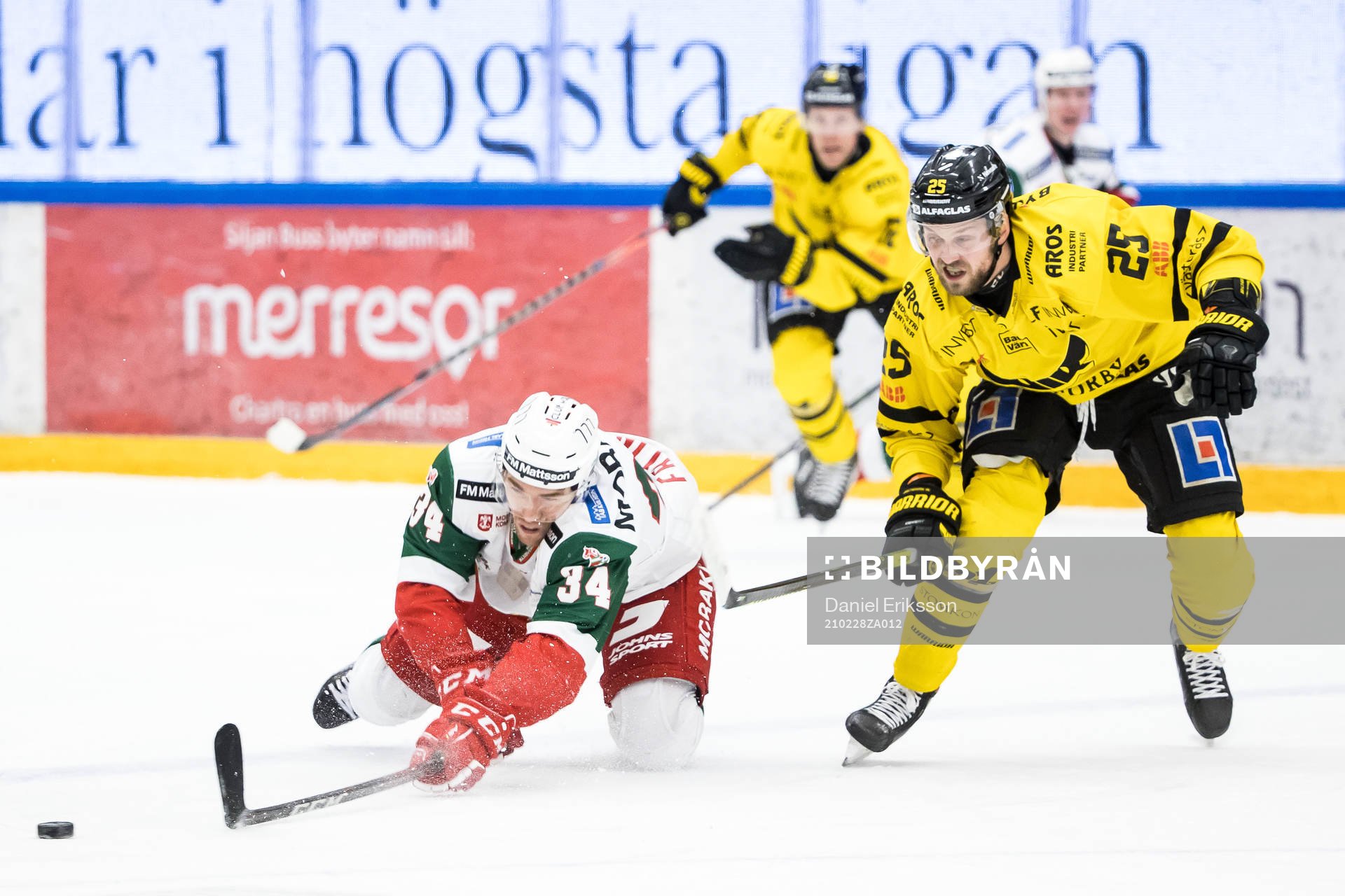 Moras Oscar Eklind och Västerås Marcus Bergman