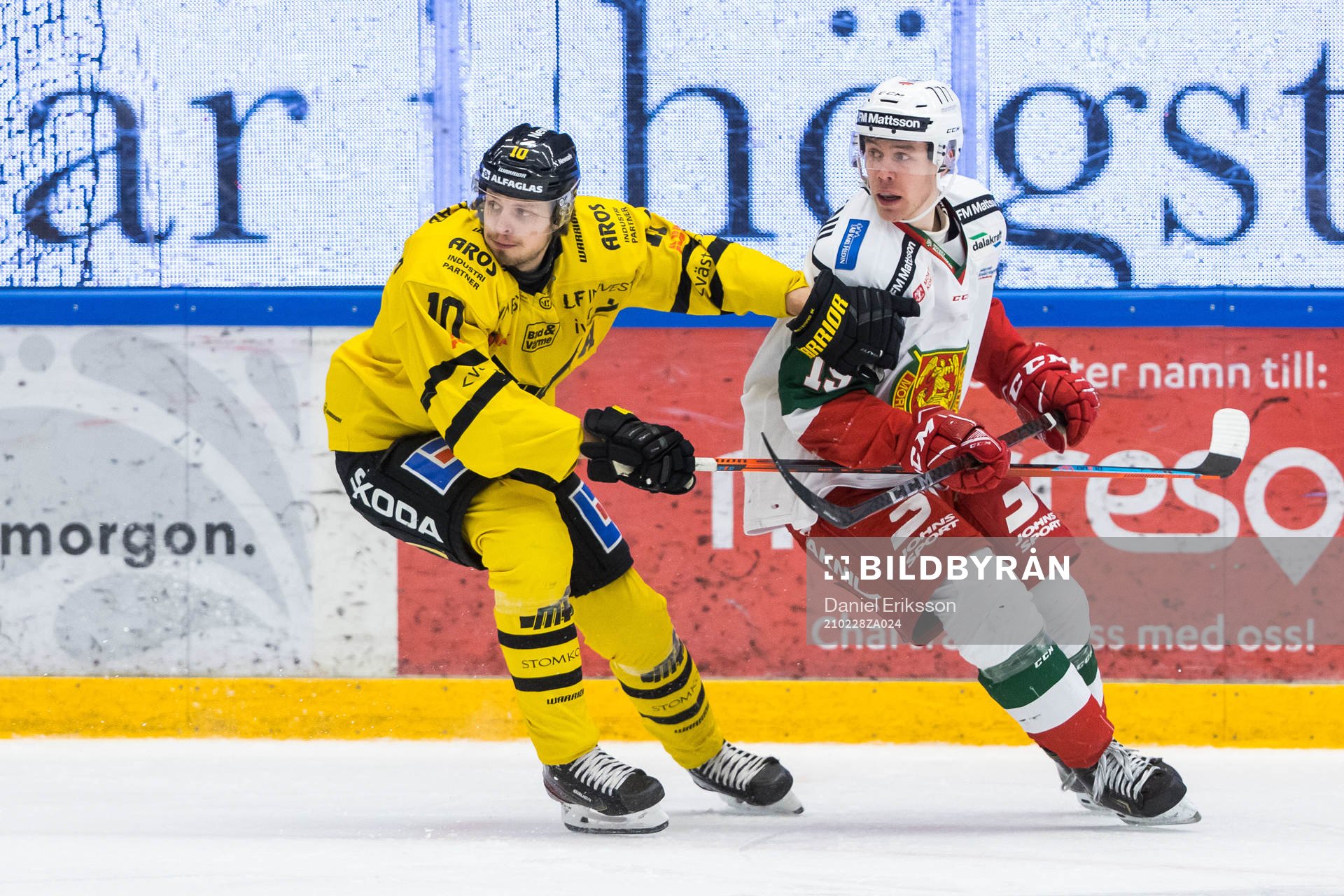 Västerås Jimmie Jansson Lorek och Moras Filip Lennström