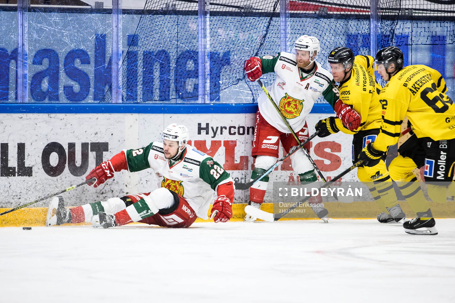 Moras Måns Carlsson och Moras Daniel Ljungren och