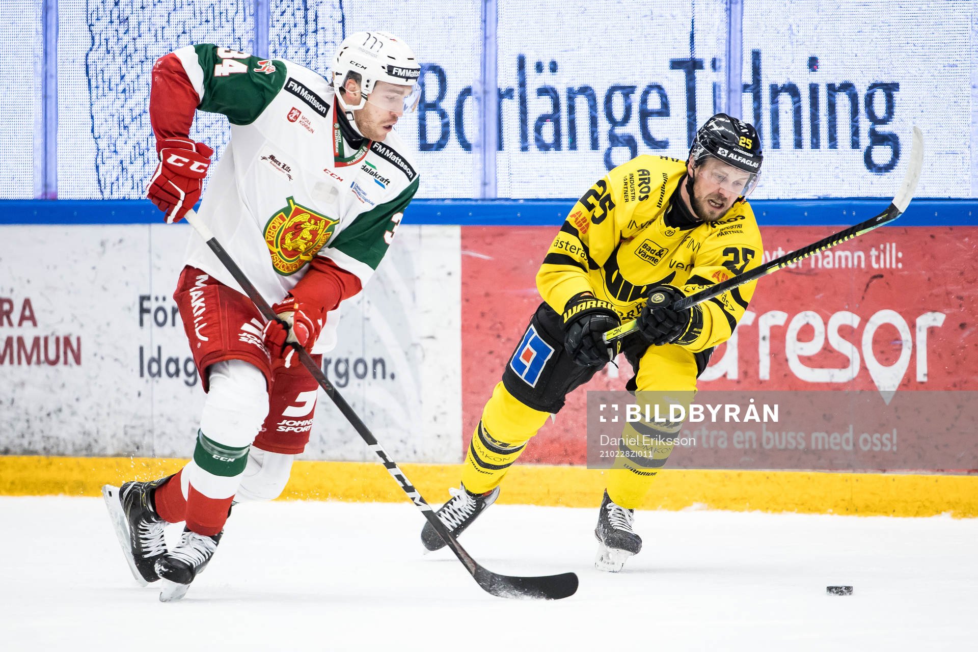 Moras Oscar Eklind och Västerås Marcus Bergman