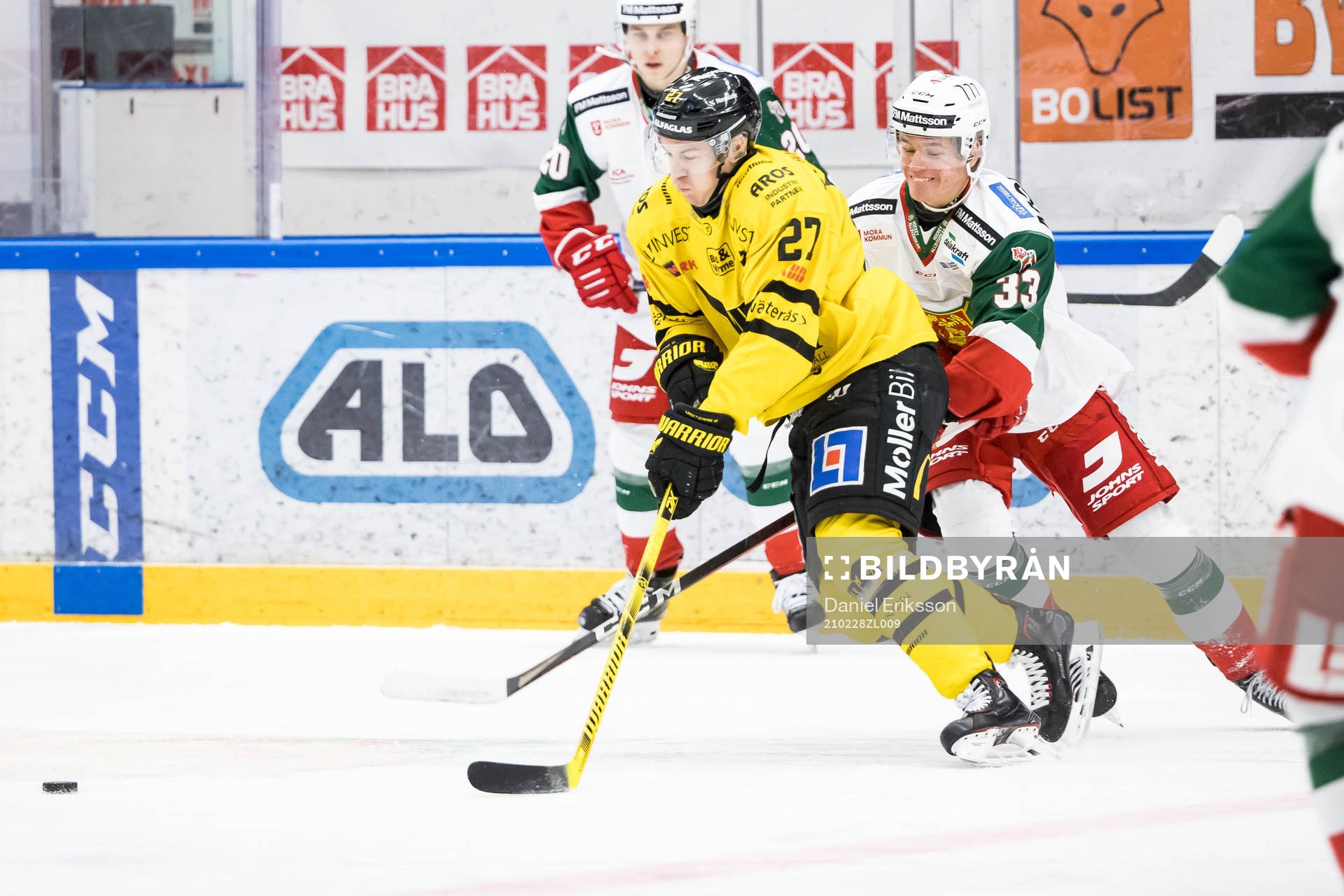 Västerås Sebastian Benker och Moras Charles Eklund