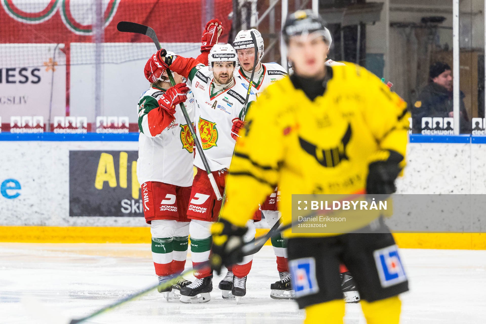 Moras Ludvig Larsson jublar