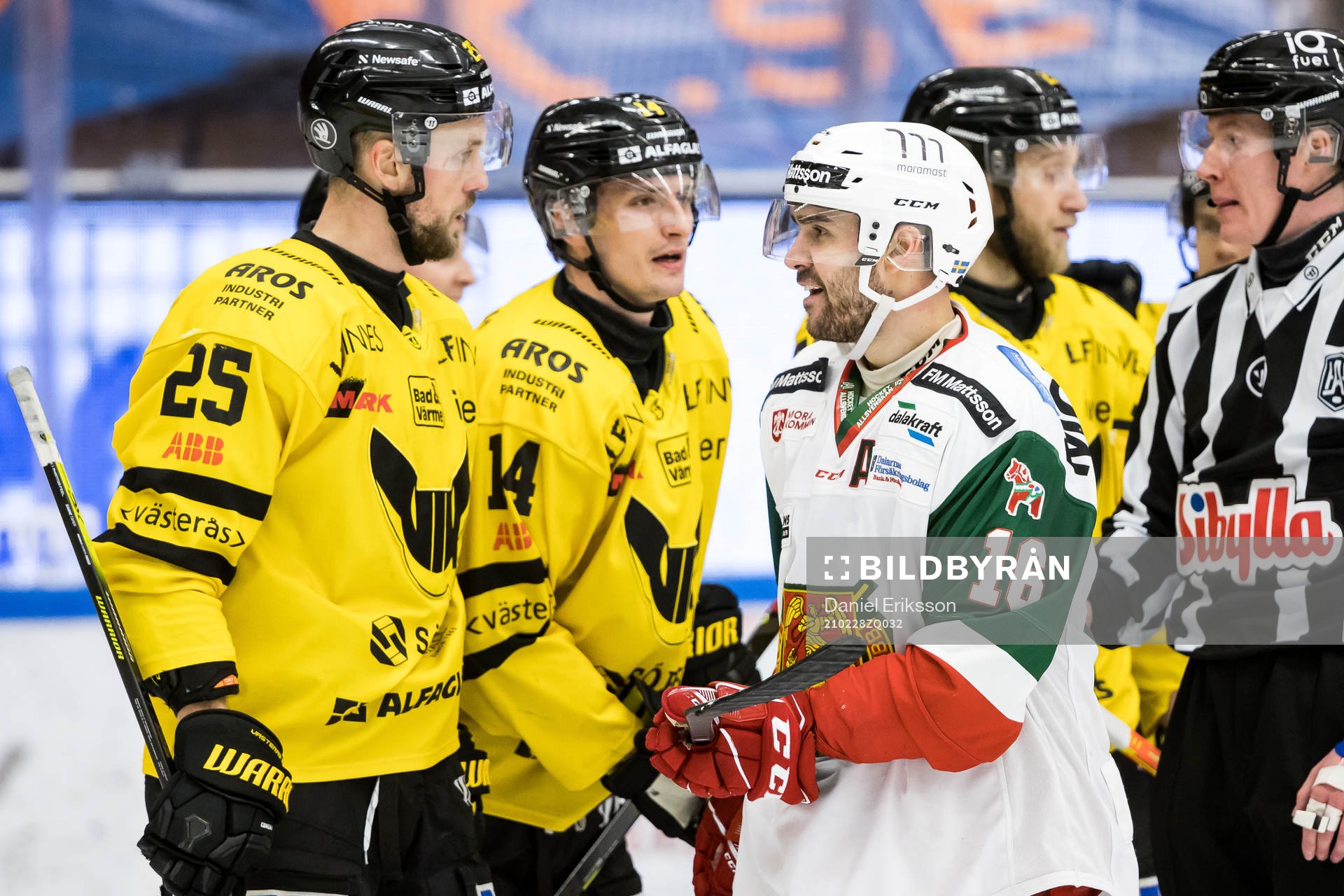 Västerås Marcus Bergman och Västerås Jesper Johansson