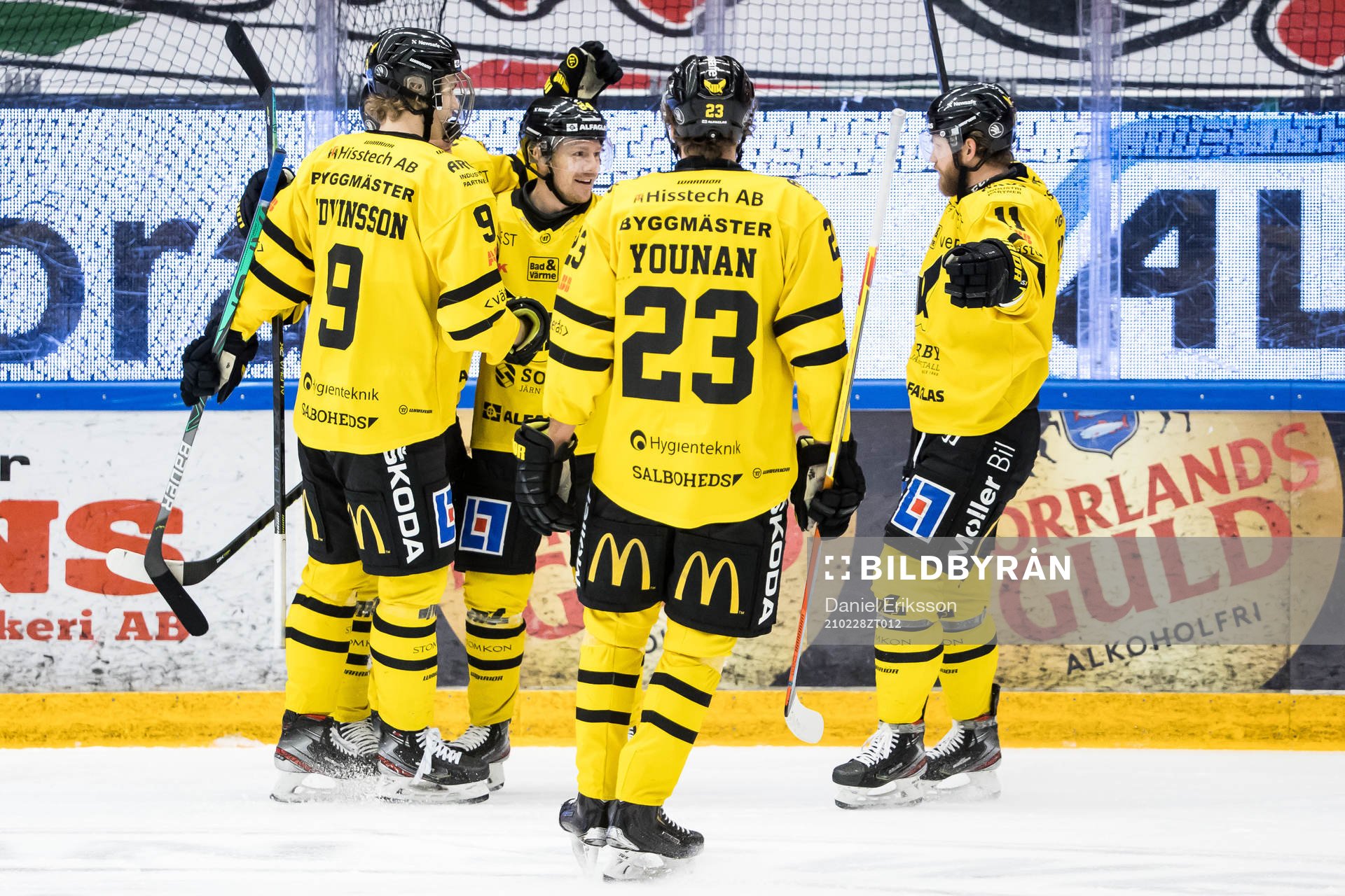 Västerås Joakim Hillding jubel