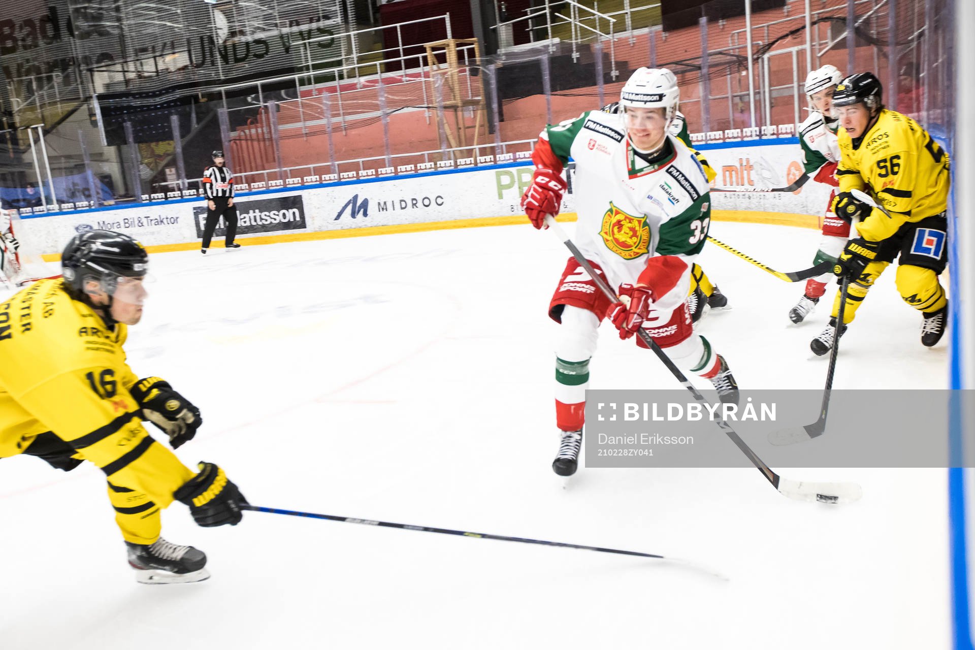 Moras Charles Eklund och Västerås Alexander Lunsjö
