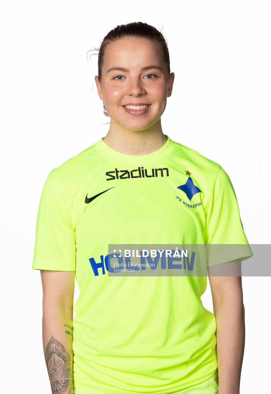 IFK Norrköpings målvakt Cornelia Baldi Sundelius
