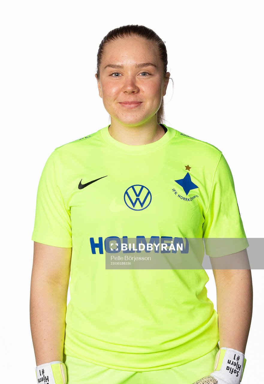 IFK Norrköpings målvakt Sofia Hjern