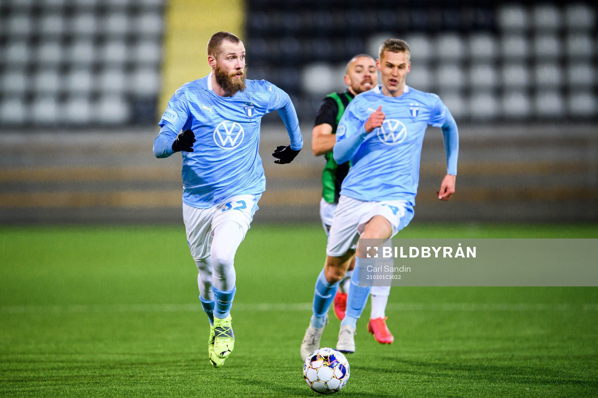 Malmö FFs Jo Inge Berget och Felix Beijmo