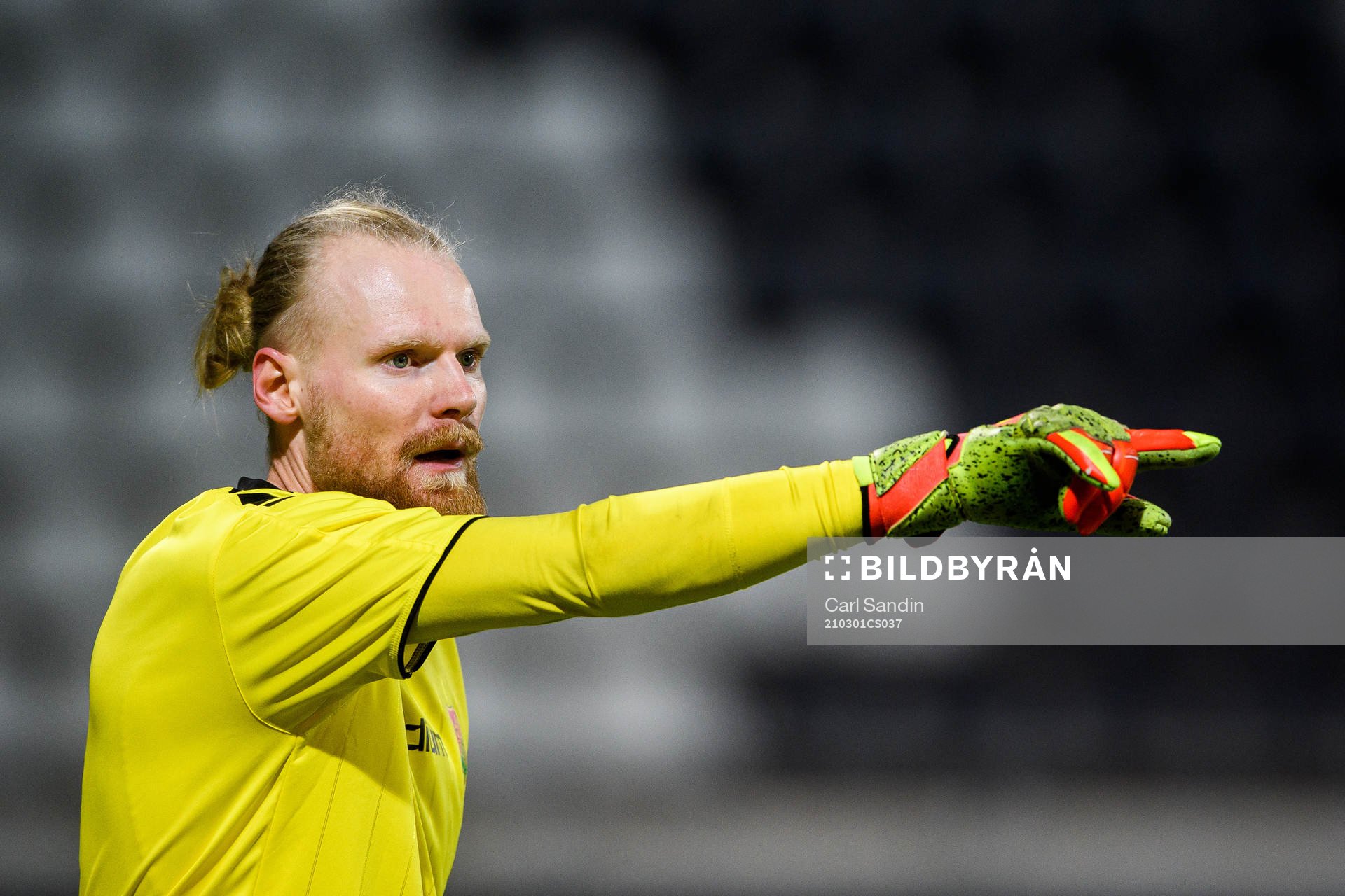 GAIS målvakt Mathias Karlsson