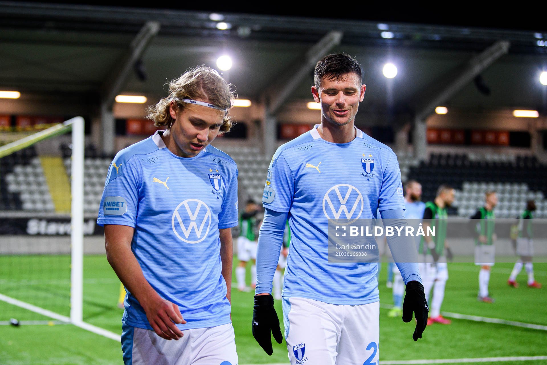 Malmö FFs Sebastian Nanasi och Marcus Antonsson