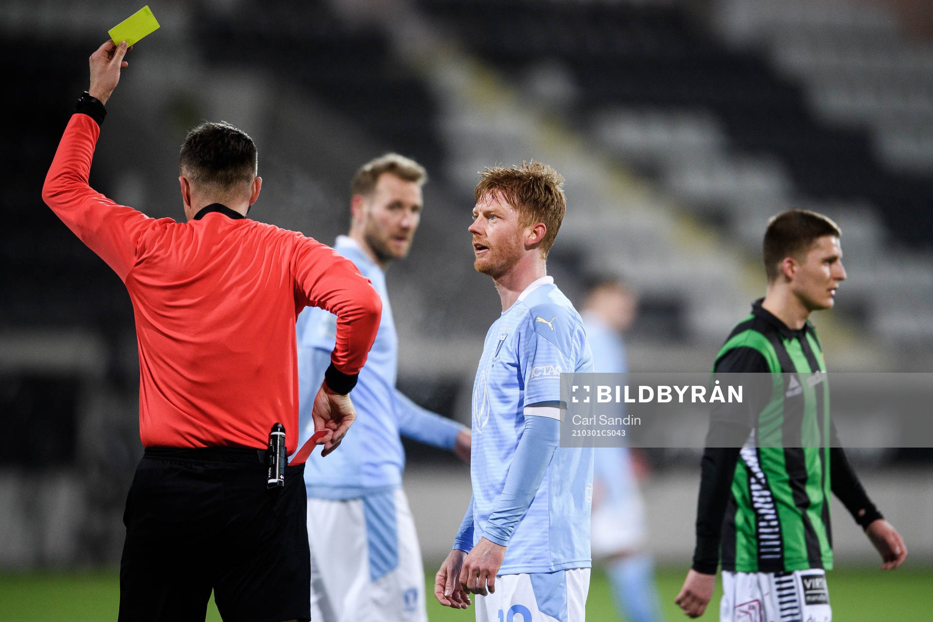 Malmö FFs Anders Christiansen reagerar