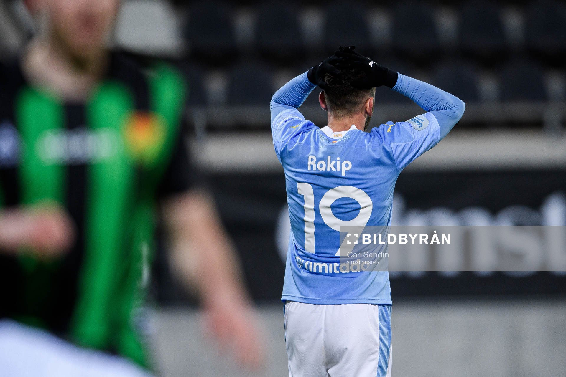 Malmö FFs Erdal Rakip deppar