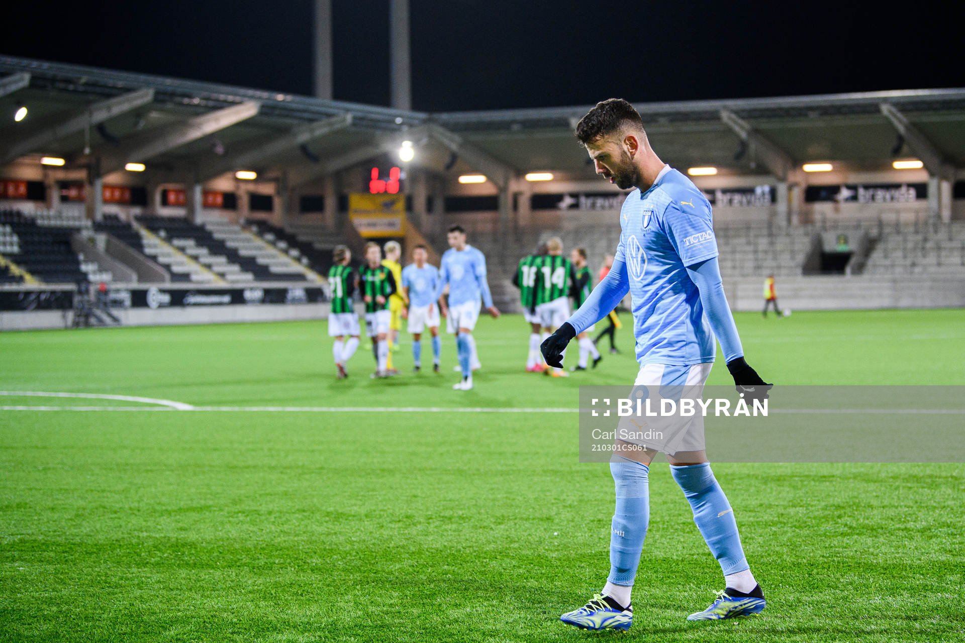 Malmö FFs Erdal Rakip deppar
