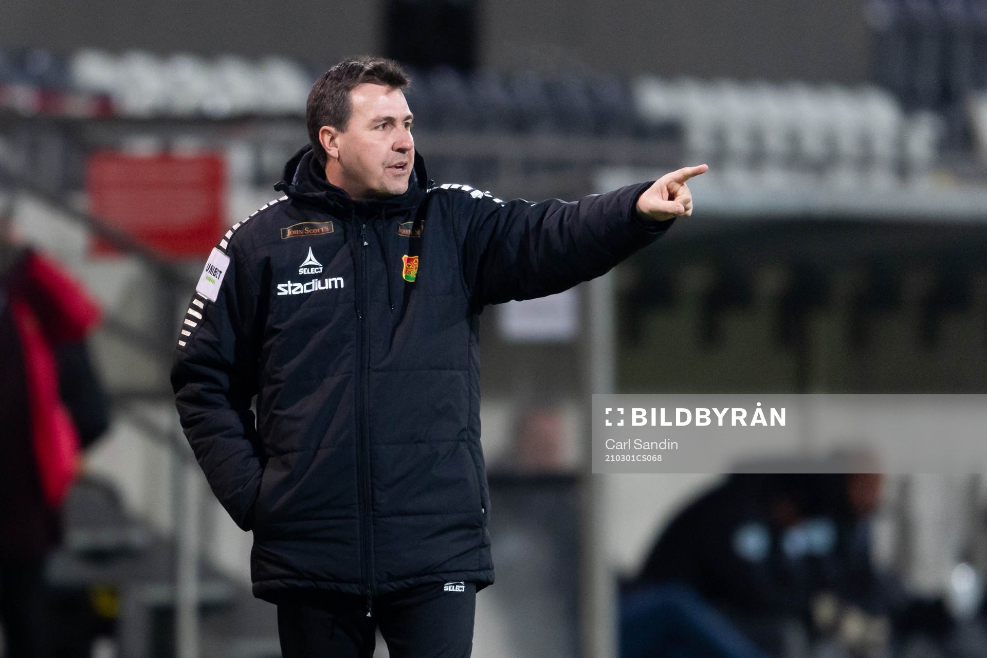 GAIS tränare Stefan Jacobsson