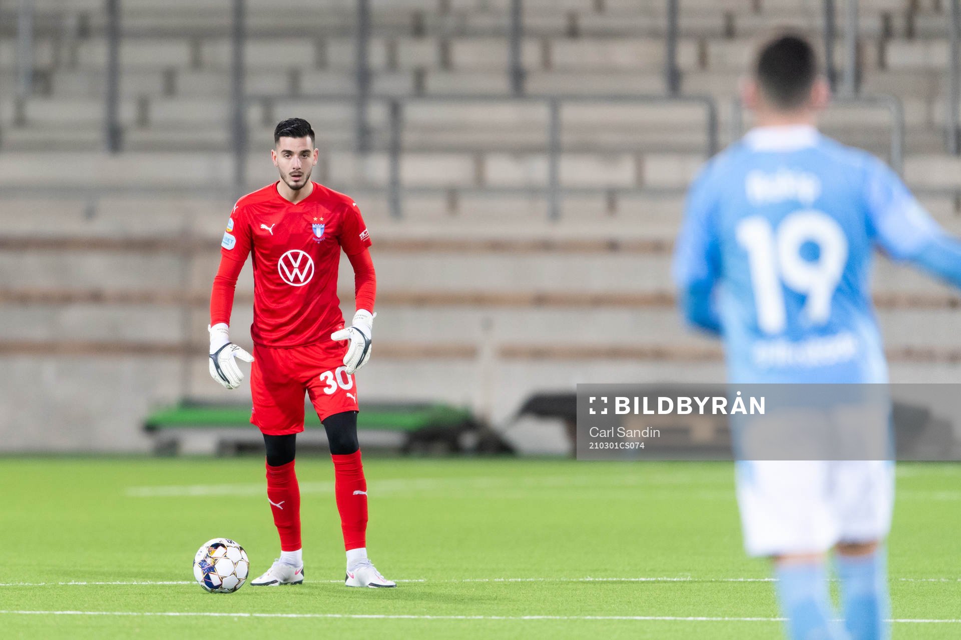 Malmö FFs målvakt Marko Johansson