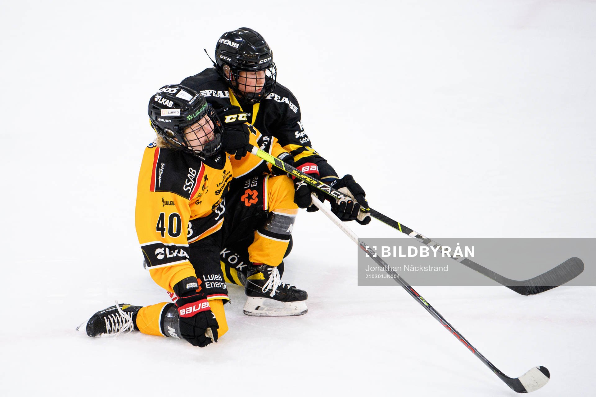s Johanna Lagus och Luleås Noora Tulus