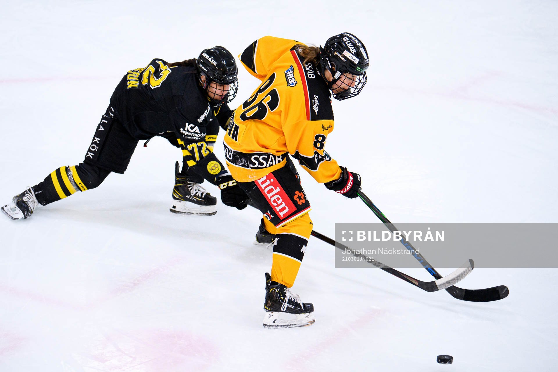 s Gabriella Johansson och Luleås Michela Cava