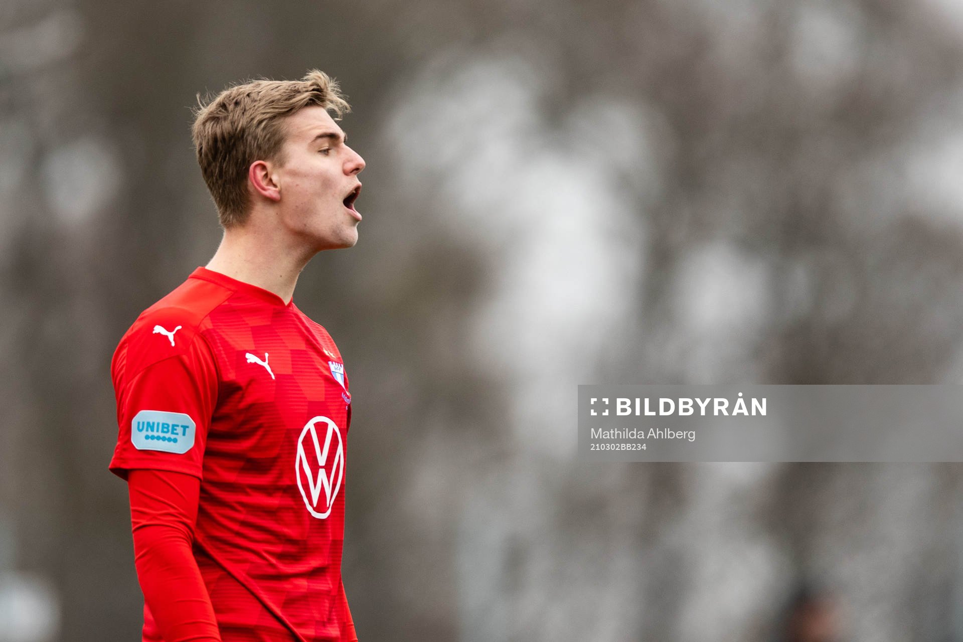 Malmö FFs målvakt Mathias Nilsson