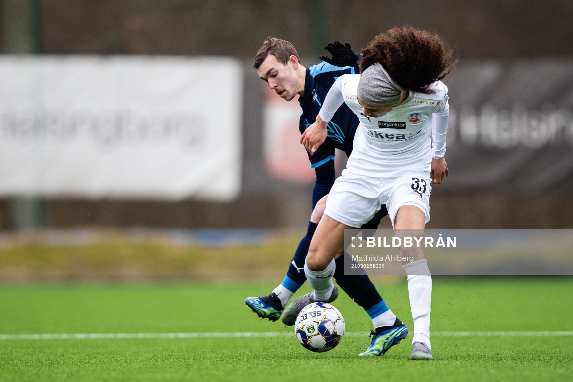 Malmö FFs Pavel Vagic och Helsingborgs Adam Kaied
