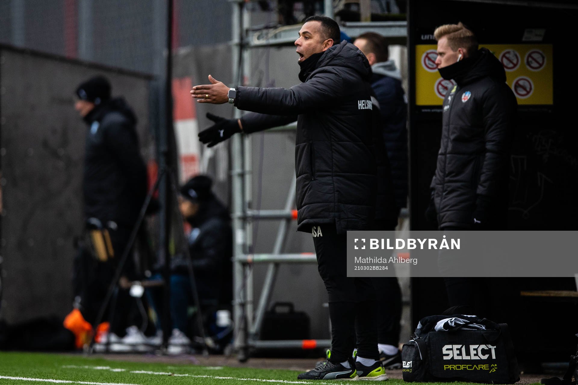 Helsingborgs U19 tränare Alvaro Santos