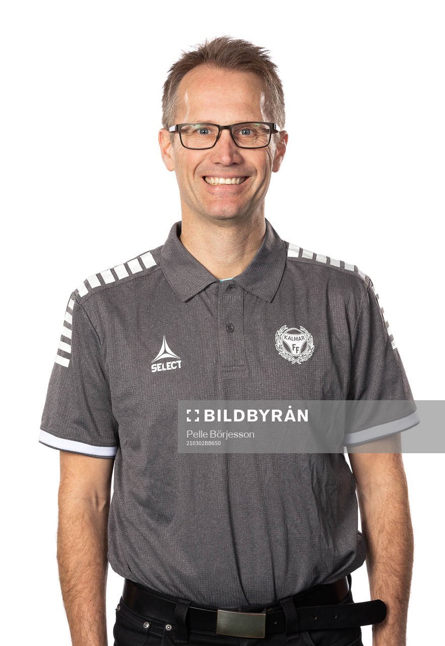 Kalmars klubbchef Markus Rosenlund poserar för ett porträtt den 2 mars 2021 i Kalmar.