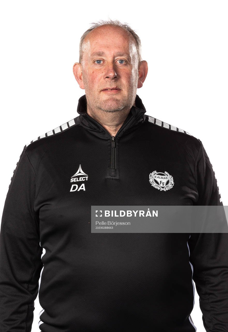 Kalmars målvaktstränare Donald Arvidsson