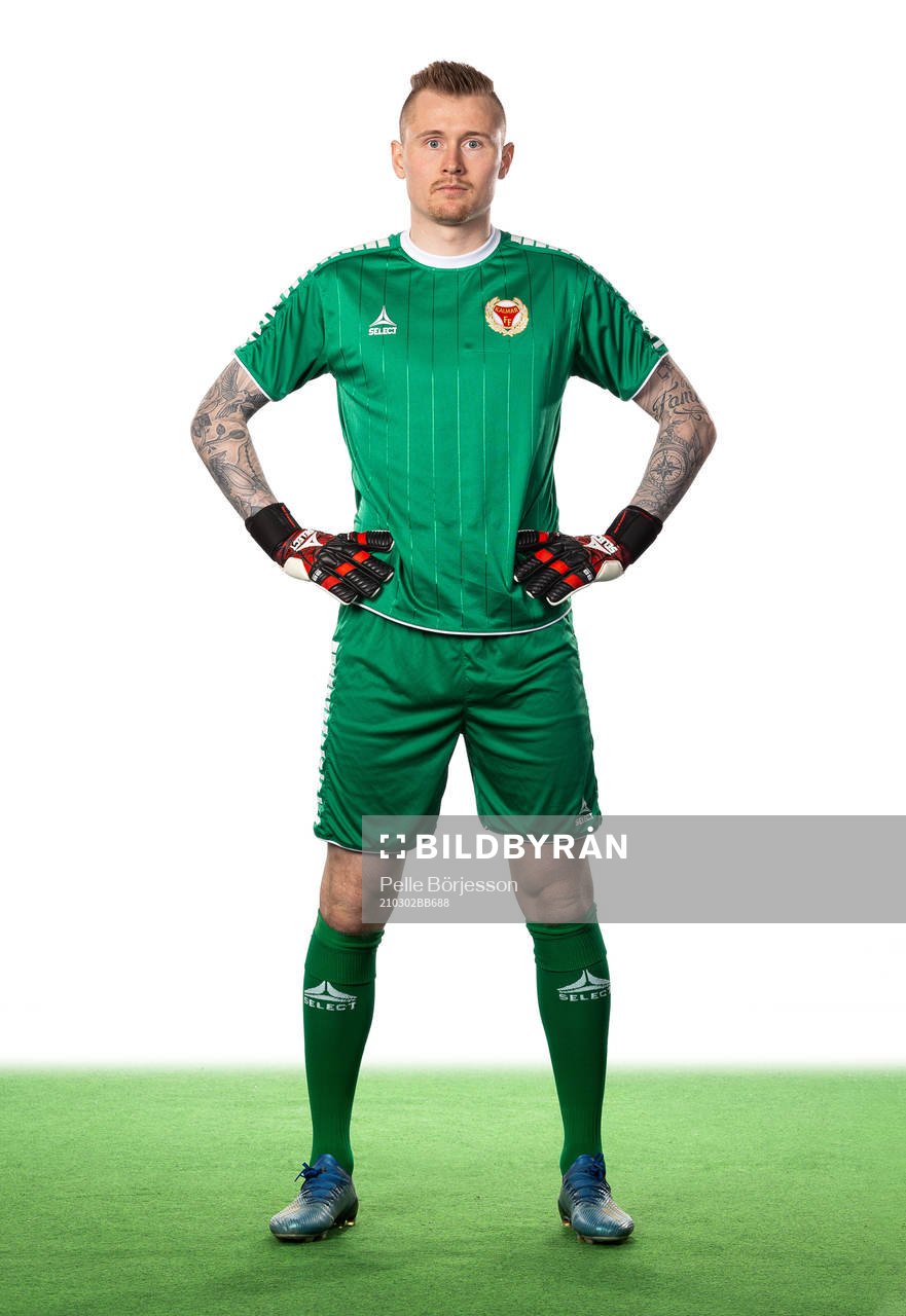 Kalmars målvakt Tobias Andersson