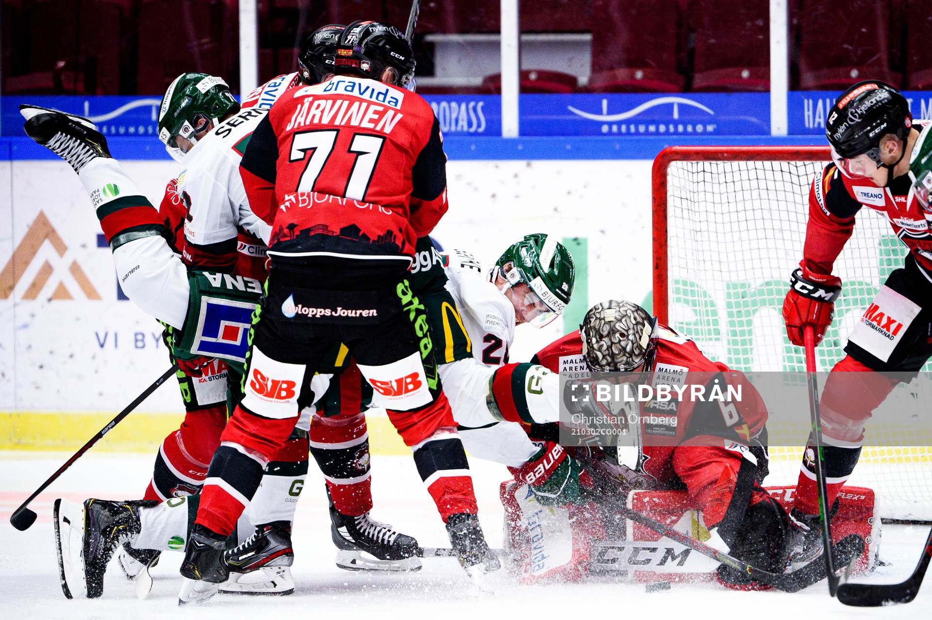 Frölundas Johan Sundström och Christoffer Ehn oroar