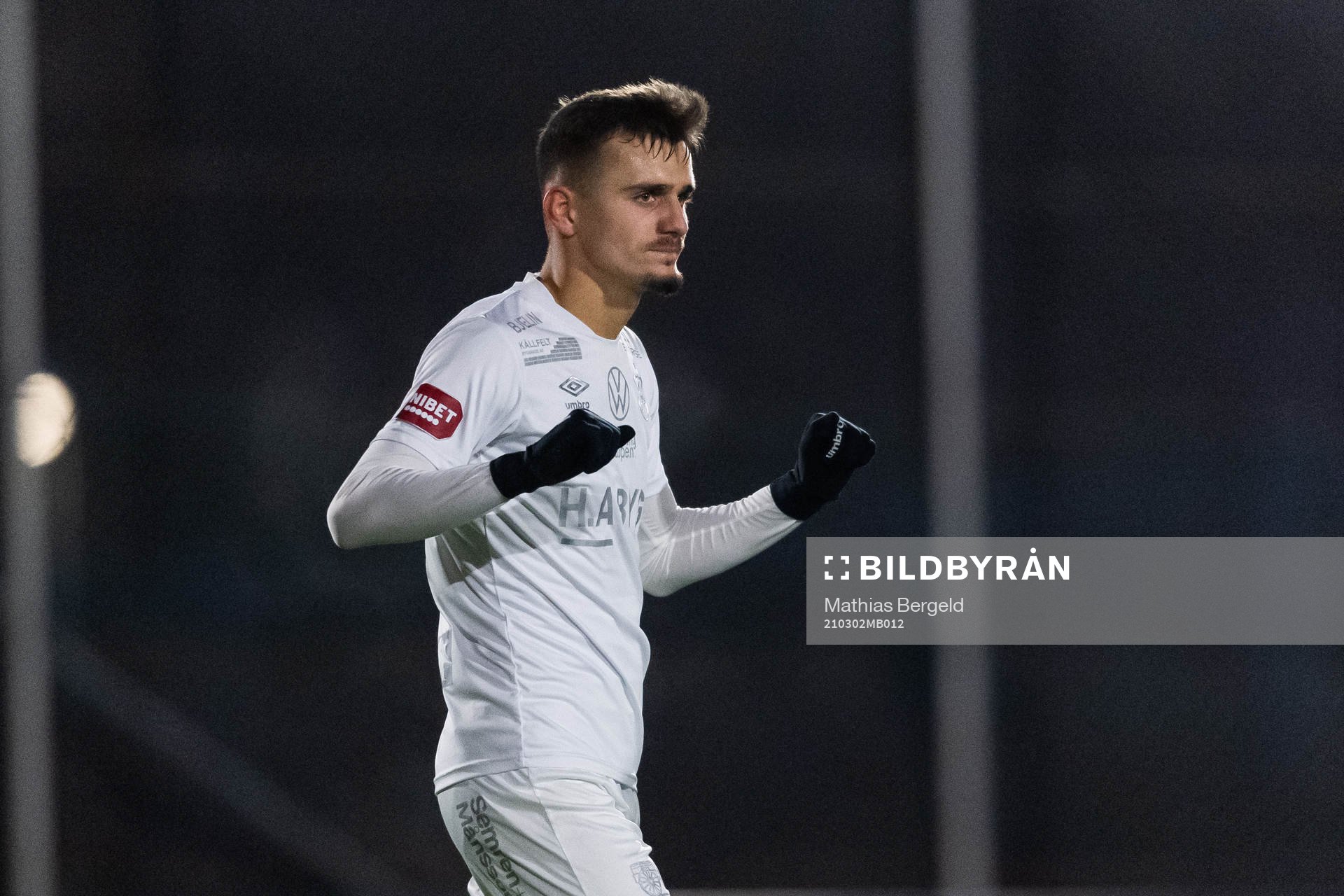 Örgrytes Ajdin Zeljkovic jublar