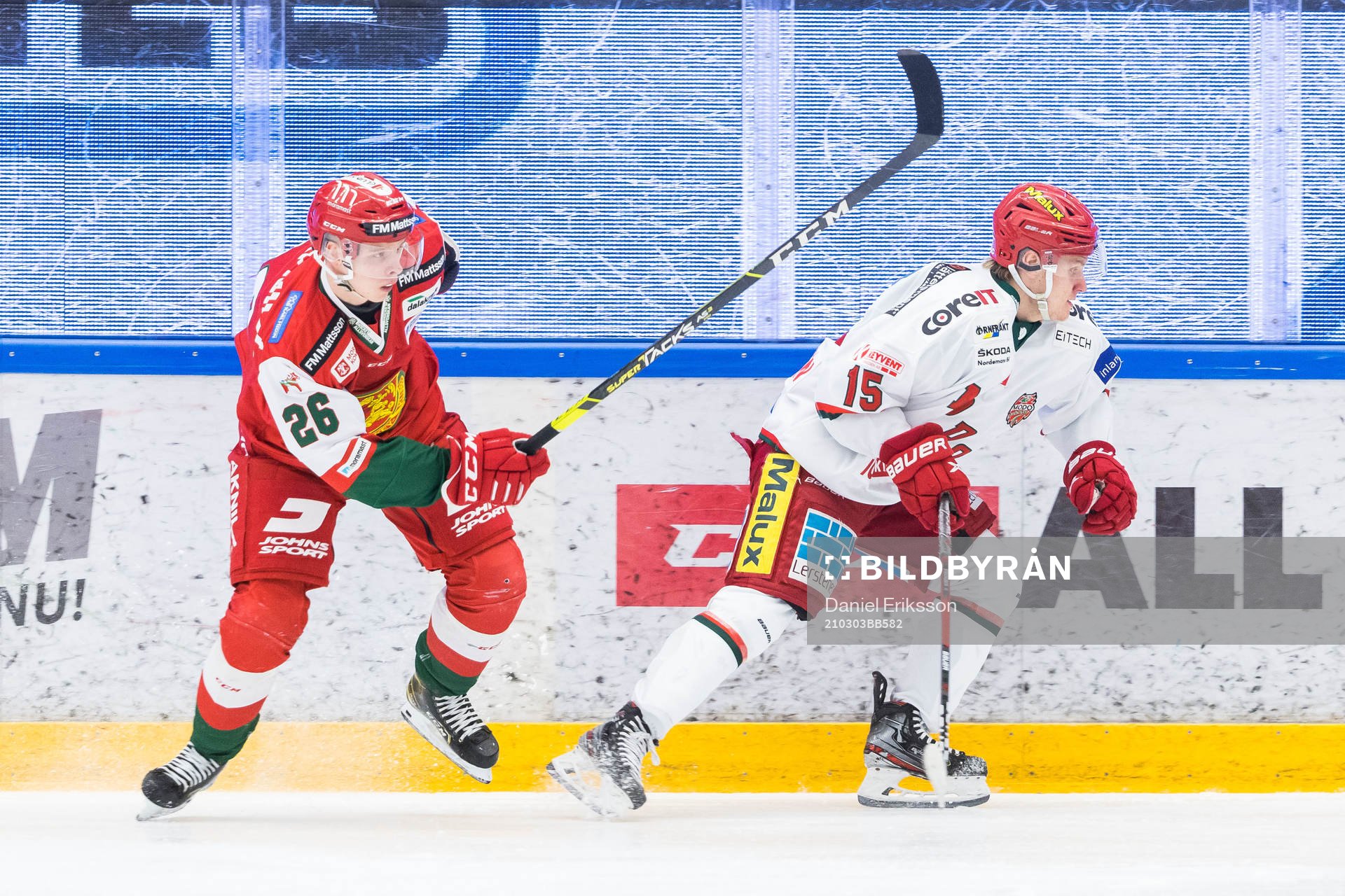 Moras Isac Heens och Modos Filip Sveningsson